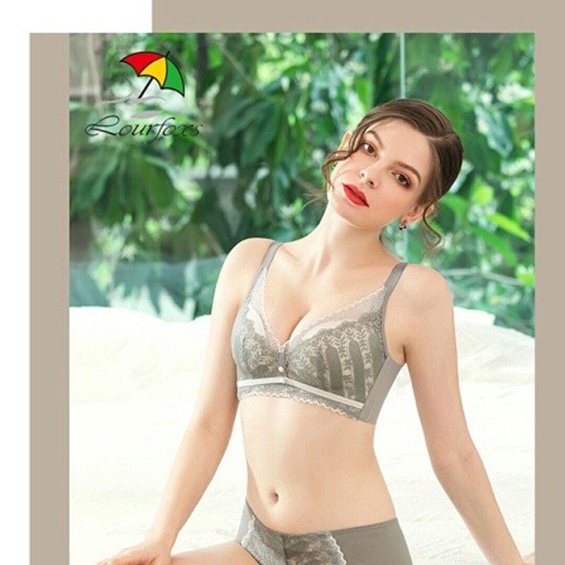 Set Bikini Không Gọng Phối Ren Cao Cấp