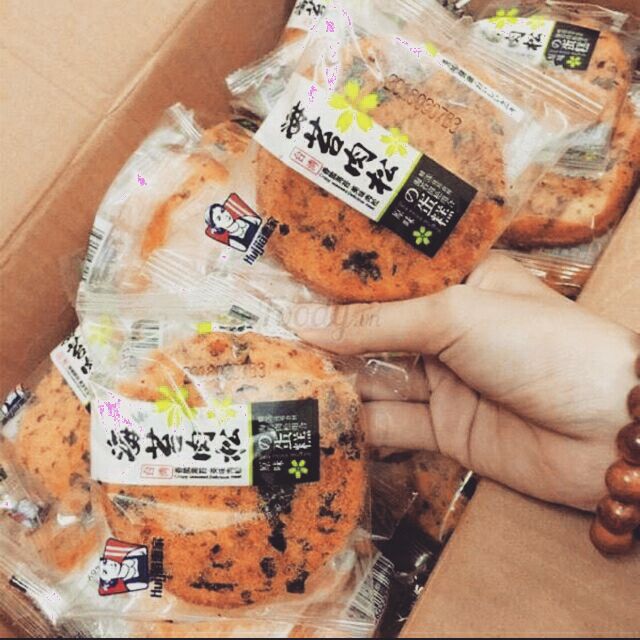 Bánh ruốc rong biển: 6k/c