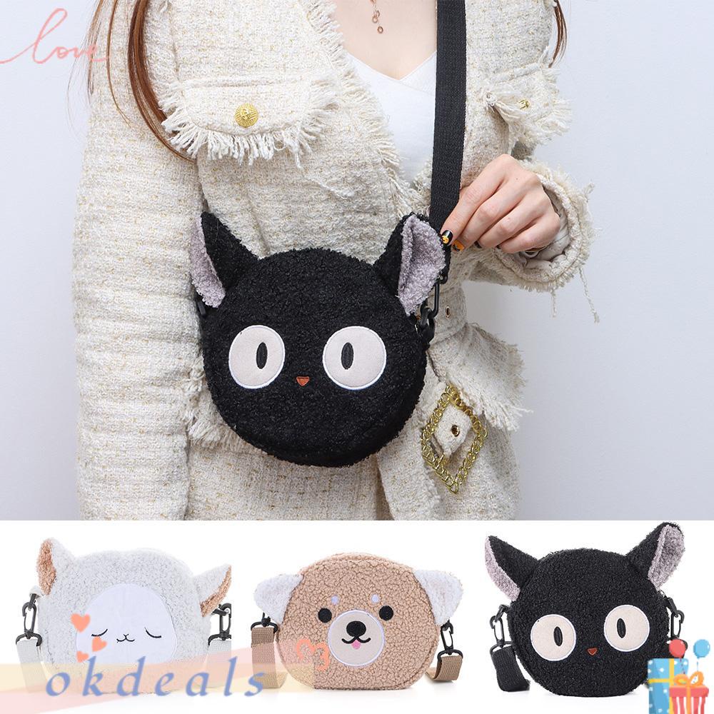 Túi Xách Nhung Lông Phong Cách Nhật Bản Dành Cho Nữ