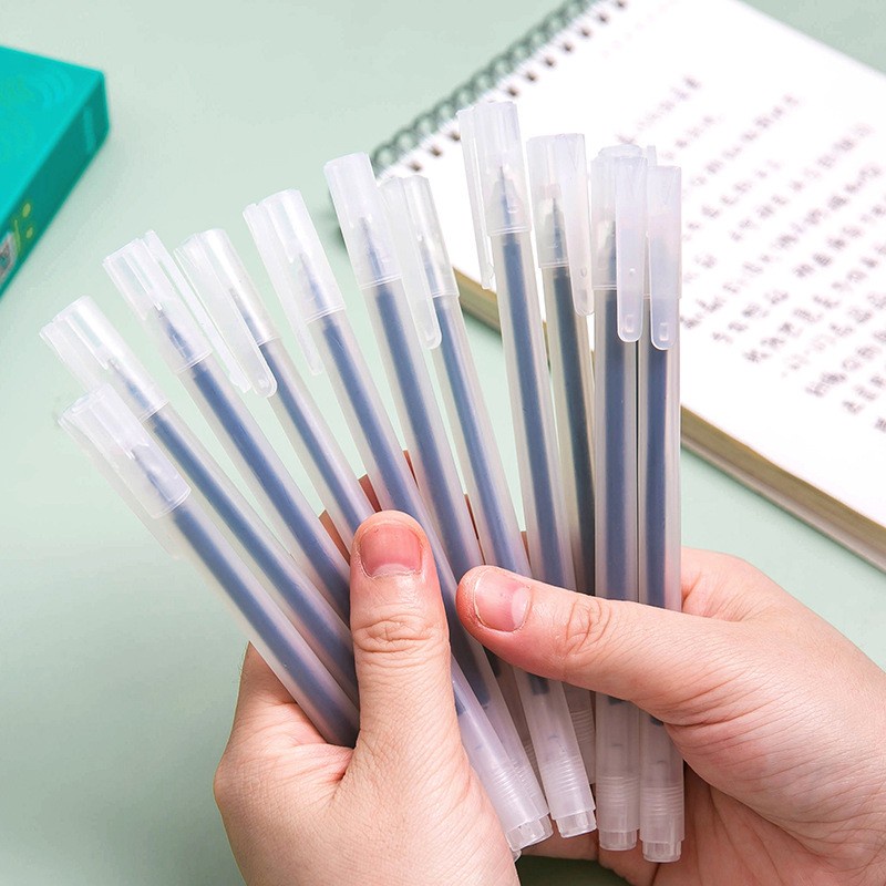 Bút Mực Gel Lì Đơn Giản Tiện Dụng Cho Học Sinh B10-DEN