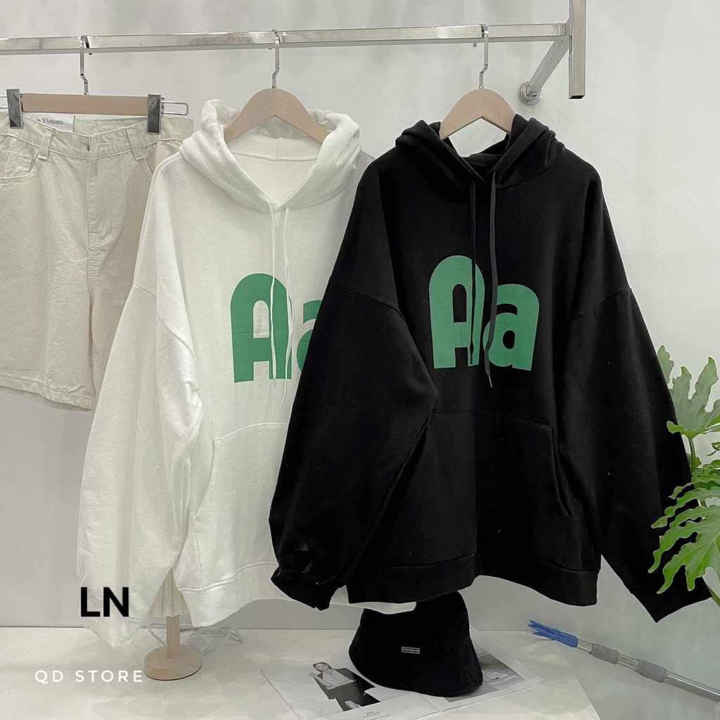 ÁO NAM NỮ  Nỉ hoodie AA form rộng   unisex  mang phong cách Hàn Quốc