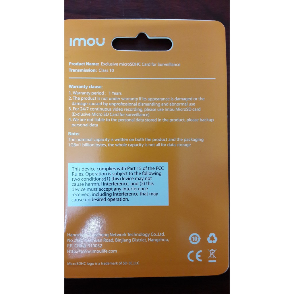 Nơi△Thẻ nhớ 32GB IMOU, class 10 | BigBuy360 - bigbuy360.vn