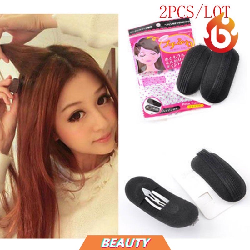 (sét 2 cái) ghim kẹp làm phồng tóc mái, tạo độ phồng cho tóc, thoải mái tạo kiểu tóc cho gương mặt xinh xắn hơn.