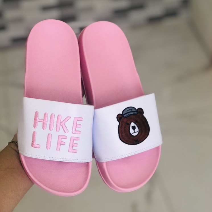 Dép unisex 𝐌𝐋𝐁 𝐇𝐈𝐊𝐄 𝐋𝐈𝐅𝐄 ❤️FREESHIP + Hộp❤️ dép mlb quai ngang thể thao nữ Thêunỗi HIKE-LIKE nhiều màu