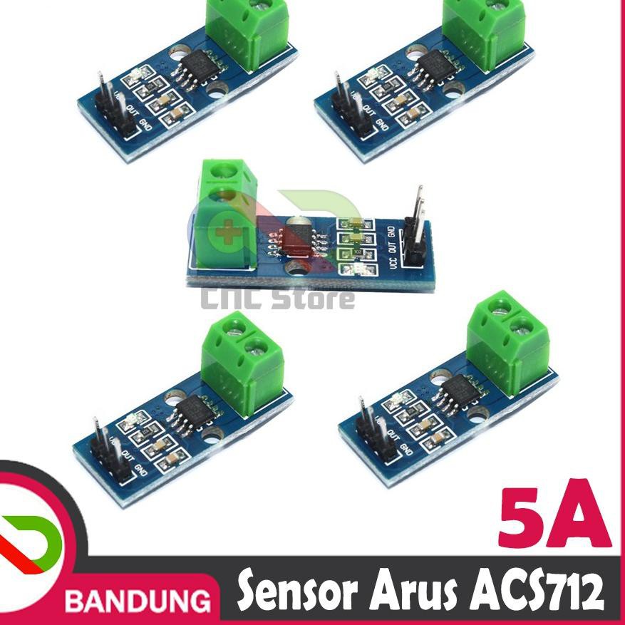 Mô Đun Cảm Biến Dòng Điện Acs712 5a Cho Arduino Uno Nano Mega