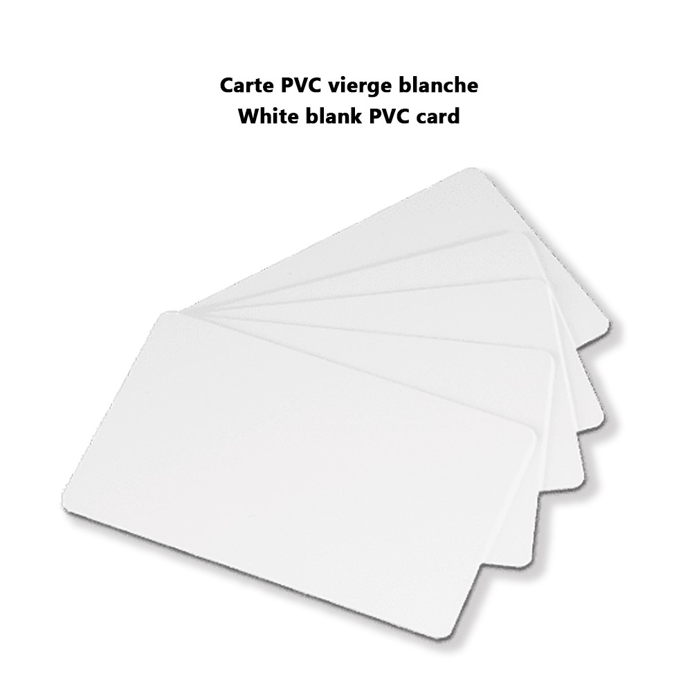 Thẻ nhựa trắng PVC