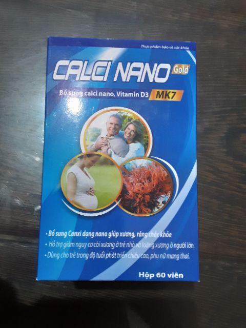 Canxi nano gold ( bổ sung calci nano ,vtmd,MK7)