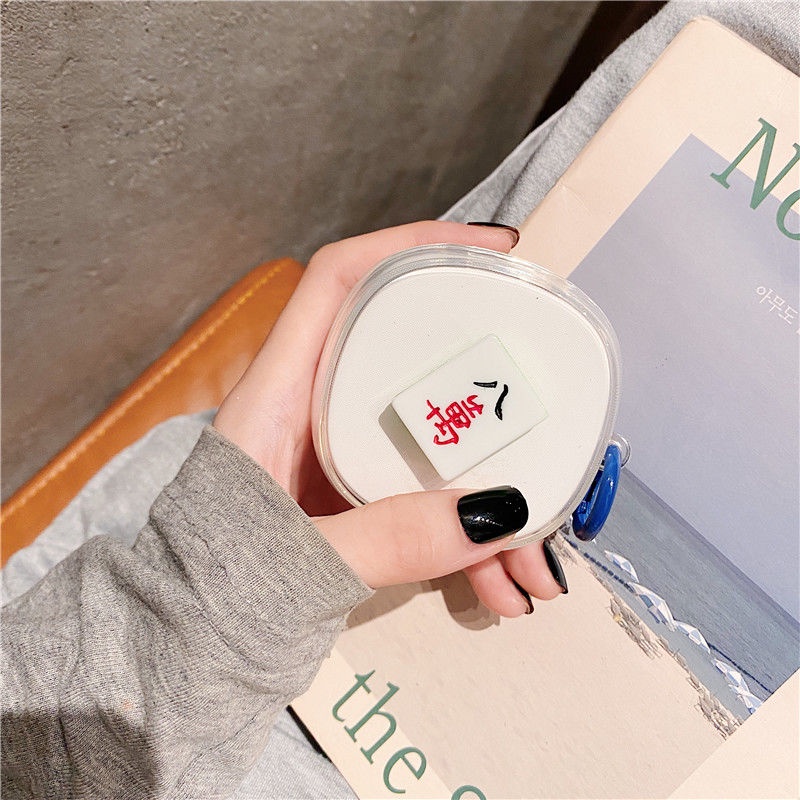 Vỏ Bảo Vệ Hộp Sạc Tai Nghe Baseus WM01 Plus Mềm Trong Suốt Hình Cún Yugui