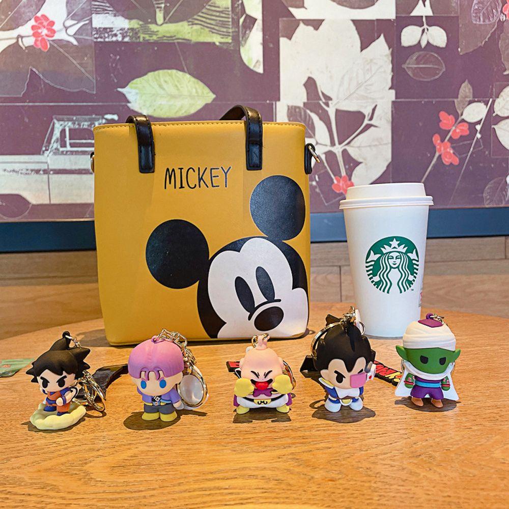 MXGOODS Móc Chìa Khóa Họa Tiết Hoạt Hình Dragon Ball Độc Đáo Giá Đỡ