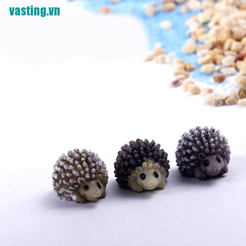 V☆Mô Hình Nhím Gai Mini Bằng Nhựa Resin Trang Trí Tiểu Cảnh