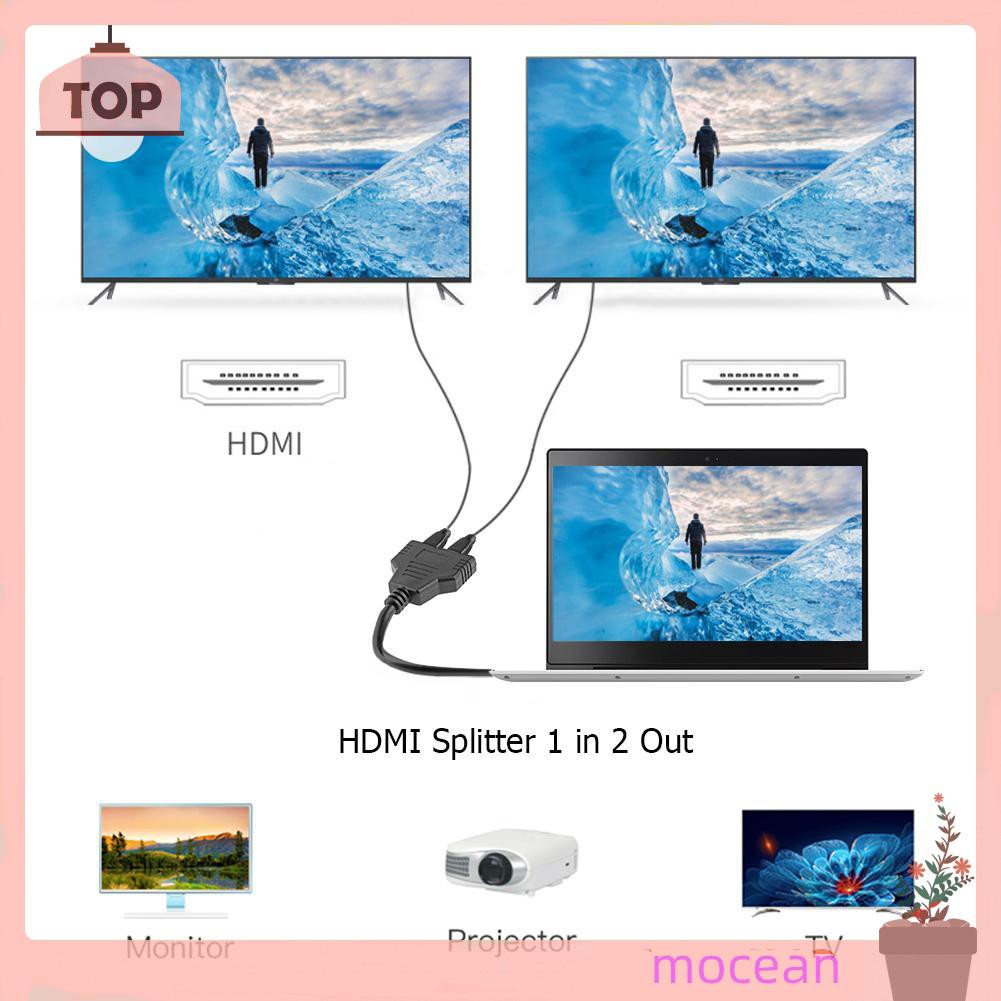 Bộ Chia Hdmi 1080p Video Hdmi-Compatible 1x2 Split 1 In 2