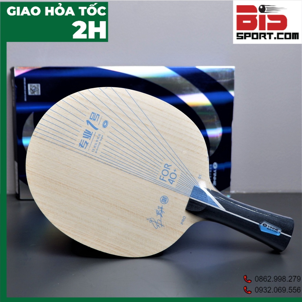 Vợt Bóng Bàn Yinhe Pro 01 Chính Hãng - 5 Gỗ 2 Carbon ALC - Công Thủ Toàn Diện - Phù hợp tiêu chí