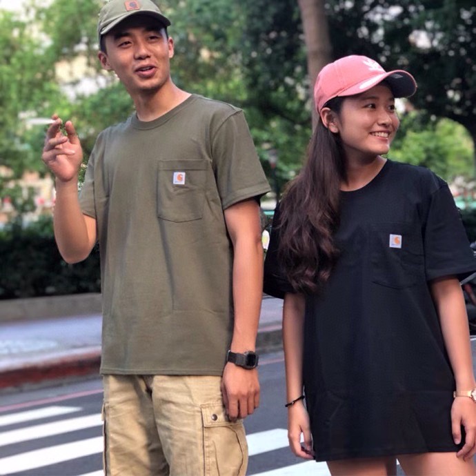 Áo Thun Tay Ngắn 100% Cotton In Họa Tiết Carhartt-K87 Thời Trang Cho Nam Và Nữ