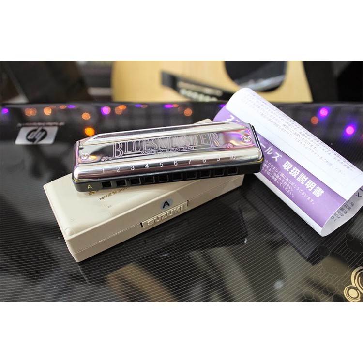 Kèn harmonica Suzuki MR-250C 10 lỗ của Nhật Bản