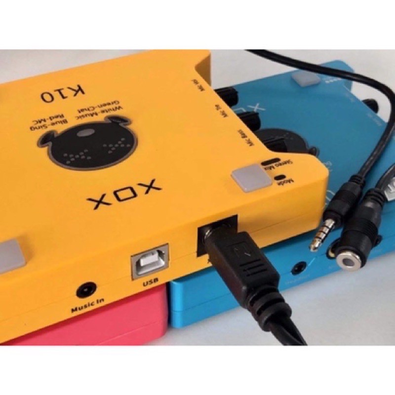 Sound Card XOX K10th Tiếng Anh Phiên Bản Mới Năm 2020 -Phiên Bản  Ra Mắt Kỷ Niệm 10 Năm Thành Lập Của Hãng XOX