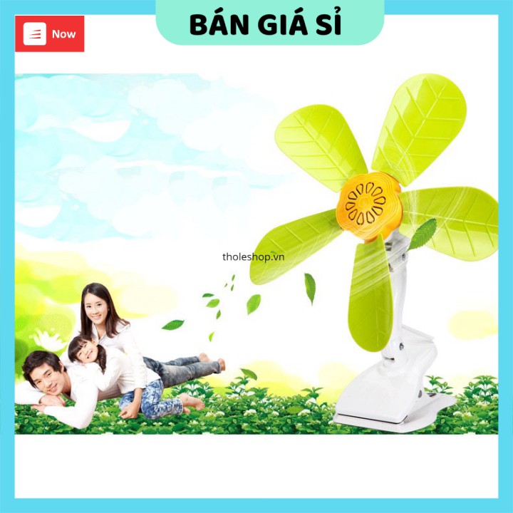 Quạt gắn tường   GIÁ VỐN   Quạt kẹp bàn 5 cánh, tản nhiệt cho phòng ngủ, máy tính để bàn, tiết kiệm điện 7123