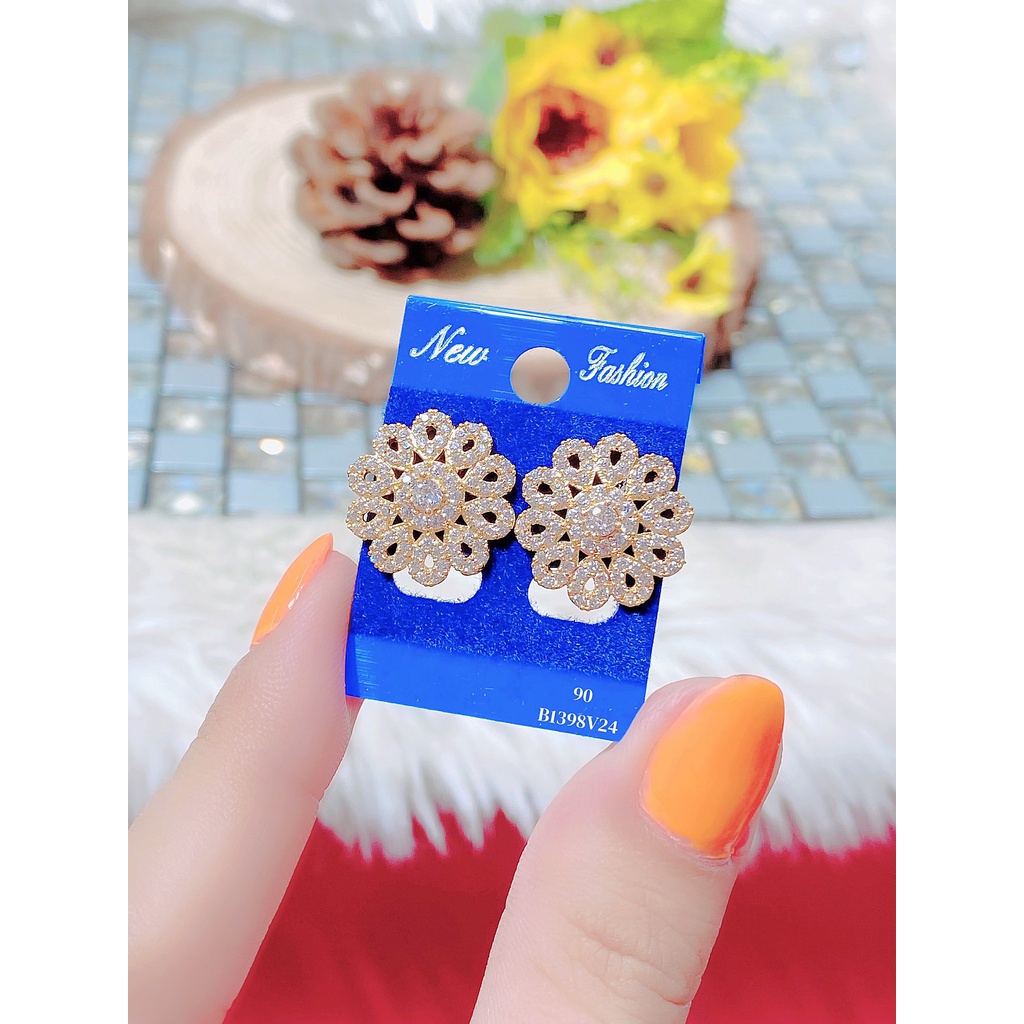Bông tai nữ thời trang Hàn Quốc cao cấp UHA - [Rẻ Vô Địch] B1398