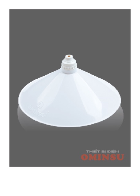Chao đèn kèm đui OMINSU CĐ5 loại nhựa đường kính 25cm