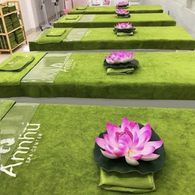 Khăn trải giường spa , trải giường mi KT 90x1m9