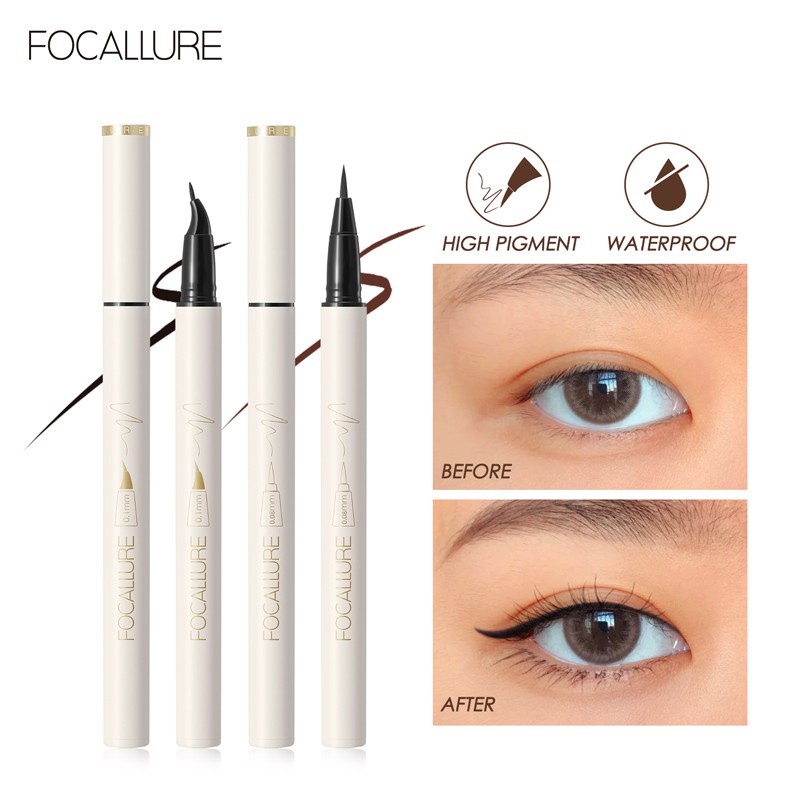 Bút kẻ mắt nước Focallure nhanh khô chống thấm nước 20g