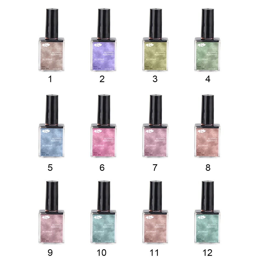 Sơn Móng Tay 15ml Tự Dính DIY Sáng Bóng