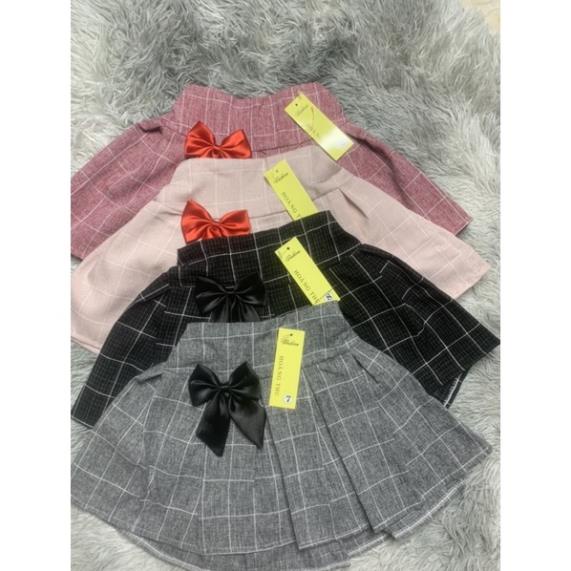 - Chân váy kẻ cho bé gái size từ 8-20kg ảnh thật shop tự chụp chất cotton mềm đẹp