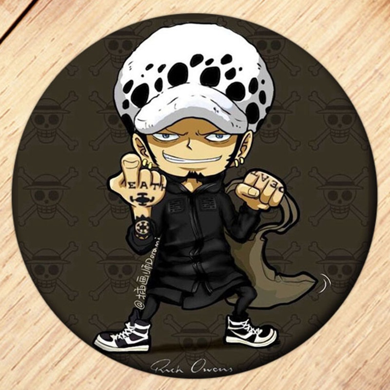 Huy Hiệu Cài Áo Hình Nhân Vật Luffy Trong Phim Hoạt Hình ONE PIECE