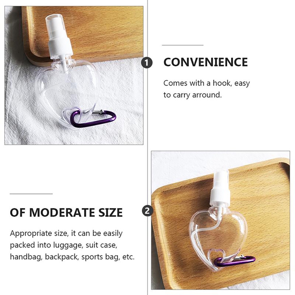 Epoch Chai Đựng Nước Rửa Tay Dạng Xịt Bằng Nhựa Trong Suốt Có Thể Tái Sử Dụng