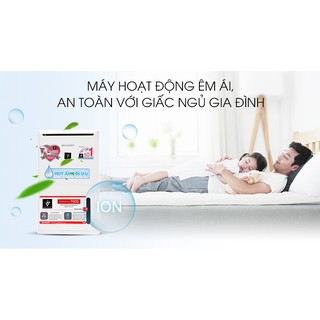 Máy hút ẩm và tạo ion Sharp DW-D12A-W (Hàng chính hãng, Công suất 12 lít/ngày, Diện tích 25m2, Bảo hành 12 tháng)