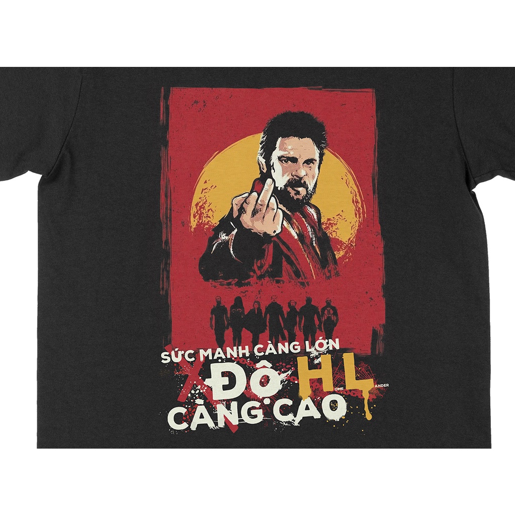 Áo thun The Boys: Billy Butcher Unisex THE NEXT LEVEL, Cotton 100% nam nữ - BT0181