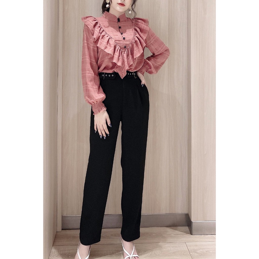 Quần dài xuông vải tuýt - 20Again QAA0467 | BigBuy360 - bigbuy360.vn