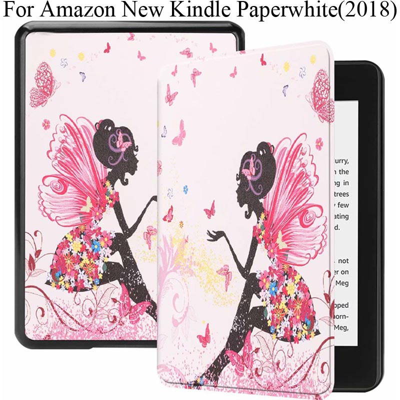 Vỏ Bảo Vệ Cho Máy Đọc Sách Amazon New Kindle Paperwhite 2018