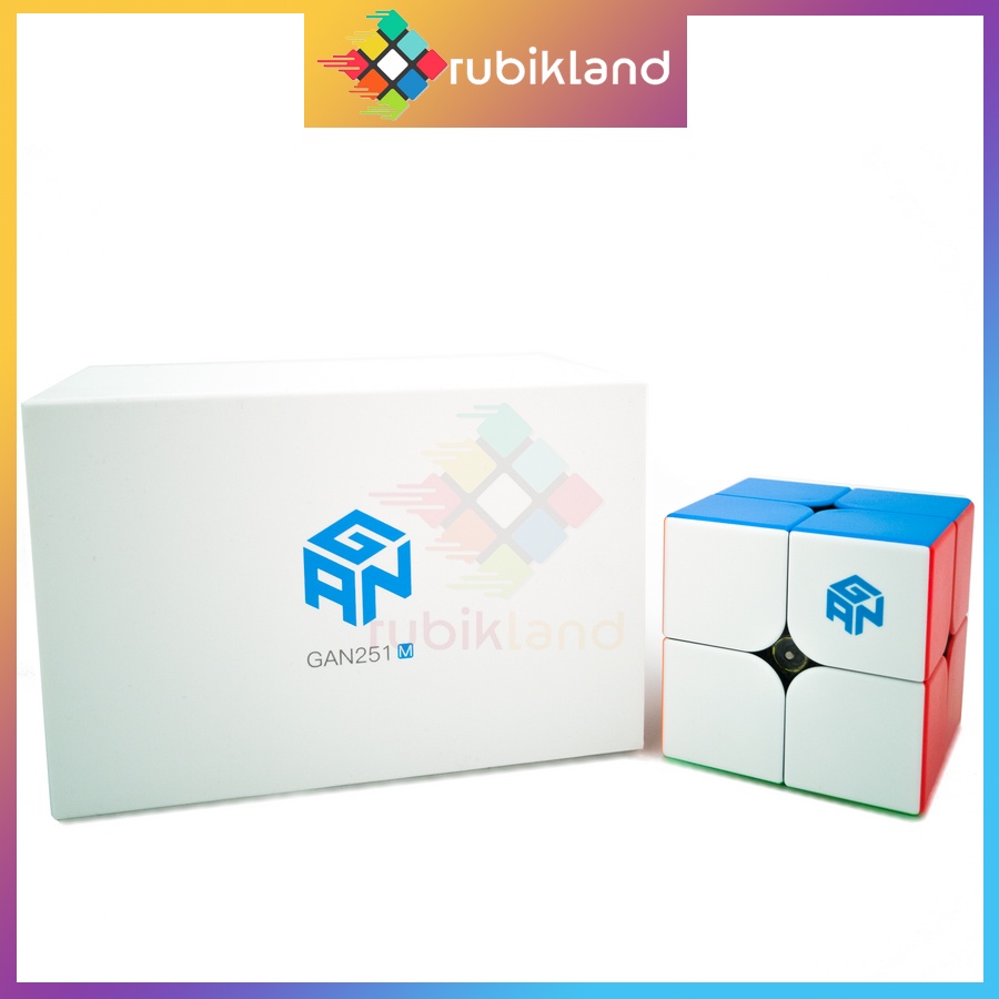 Rubik Gan 251 M Gan251M Có Nam Châm Cao Cấp Flagship Rubic Gan 2x2 2 Tầng Đồ Chơi Trí Tuệ Trẻ Em