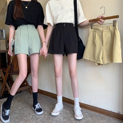NEW Quần Đùi Ống Rộng Phong Cách Hàn Quốc Thanh Lịch Cho Nữ | BigBuy360 - bigbuy360.vn