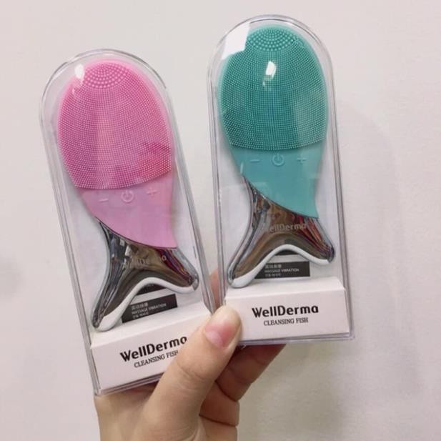 [Chính Hãng - Sẵn] Máy Rửa Mặt Con Cá Wellderma Cleansing Fish Hàn Quốc | BigBuy360 - bigbuy360.vn