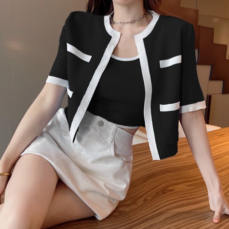 Bộ 2 Áo Khoác Cardigan Dài Tay Thời Trang Nữ Tính