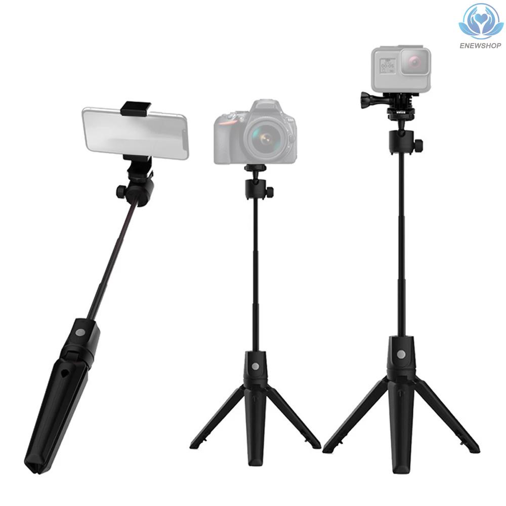 Gậy Tự Sướng 7 Phần Bằng Hợp Kim Nhôm Có Thể Kéo Dài Kèm Giá Đỡ Ba Chân Để Bàn Cho Điện Thoại / Camera