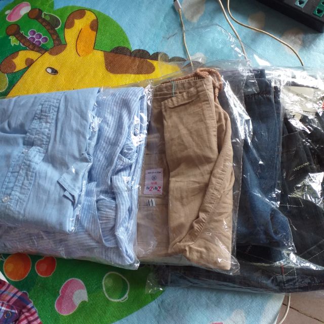 Combo quần jean/ sơ mi