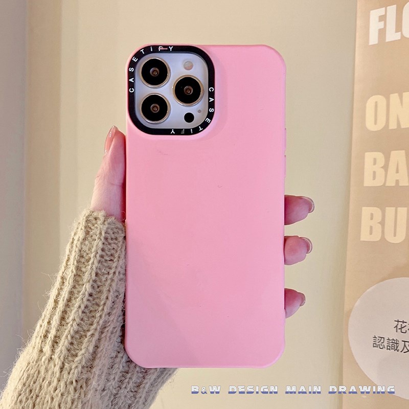 Ốp điện thoại silicone mềm nhám chống rơi và sốc cho iPhone 13 12 11 Pro Max XR X XS MAX 7 8 Plus