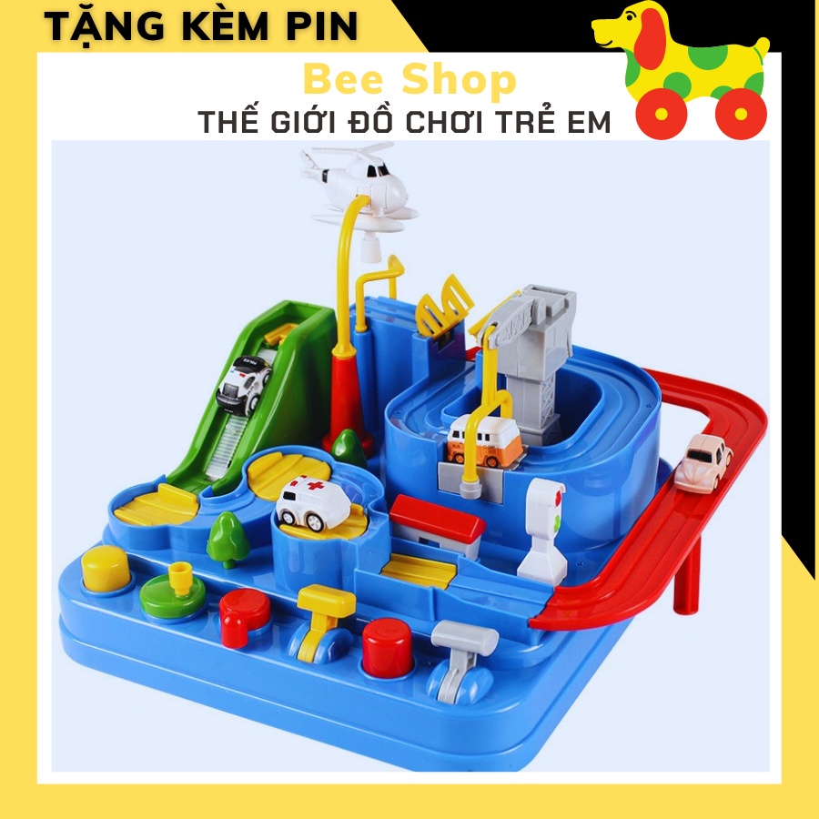 Đồ Chơi Trẻ Em Ô Tô Đường Đua Phiêu Lưu Giúp Phát Triển Tư Duy Cho Bé (Có Bộ Cỡ Lớn) Siêu Rẻ Bee Shop