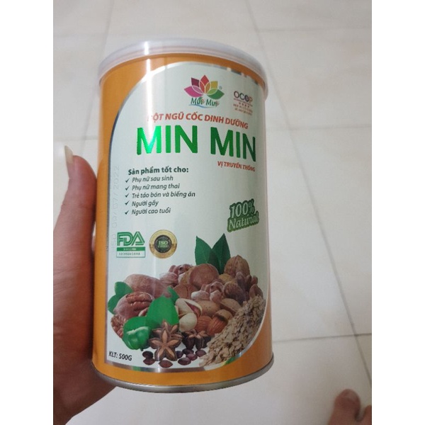 Ngũ cốc min min 29 hat hộp 500g