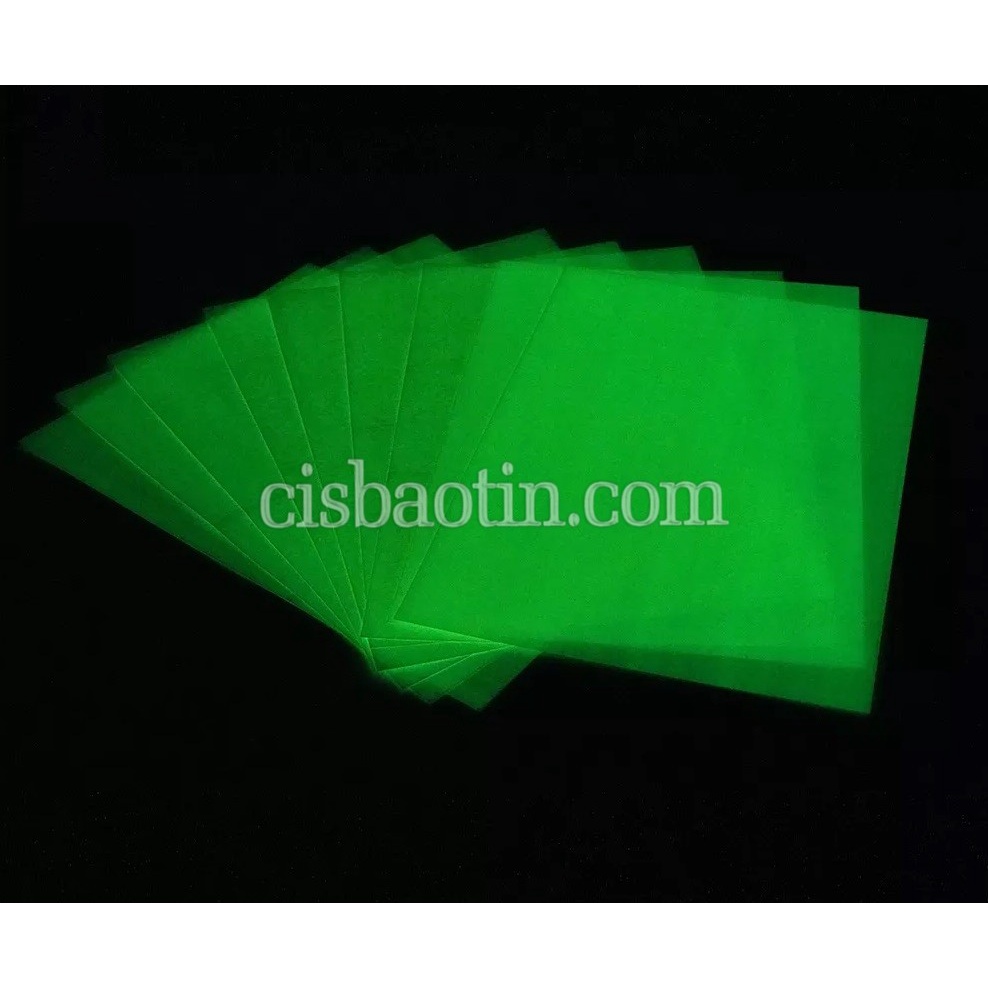 DECAL HÌNH XăM DẠ QUANG  KHỔ A4