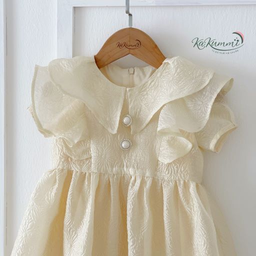 Váy bèo cộc tay (KM22-VA242) Kakummi