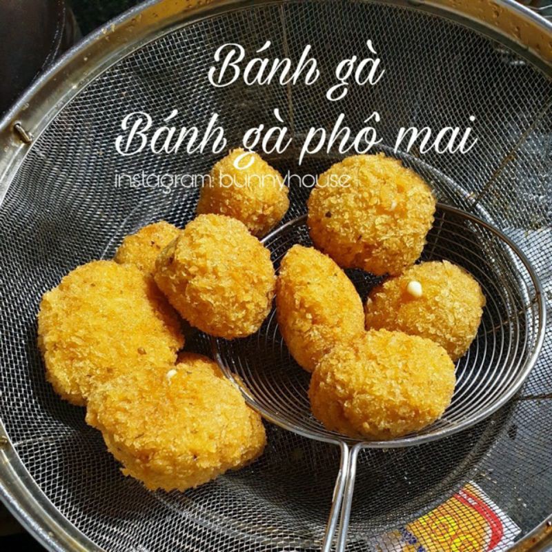 Bánh gà nhân pho mai