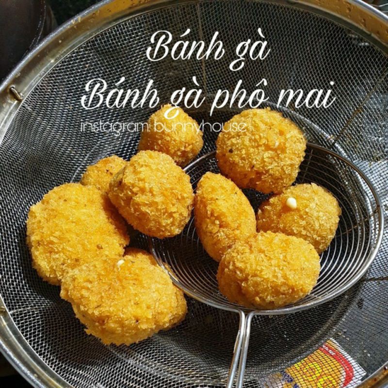 Bánh gà nhân pho mai (khay 12 cái)