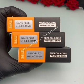 Lưỡi điêu khắc Nano Flexi dùng điêu khắc chân mày phi 0.15 siêu bén