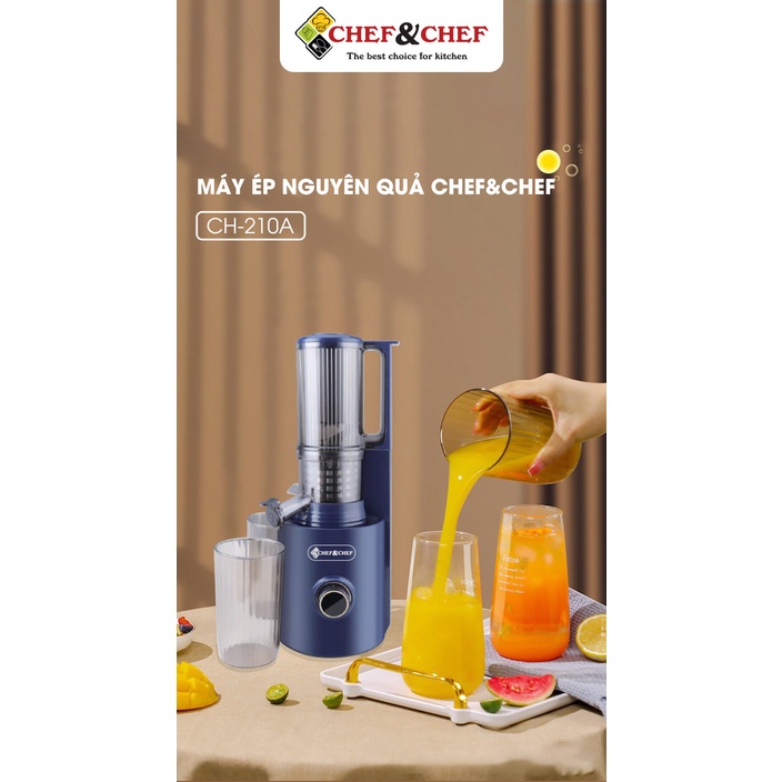 Máy ép chậm cao cấp CHEF&CHEF mã CH-210A.