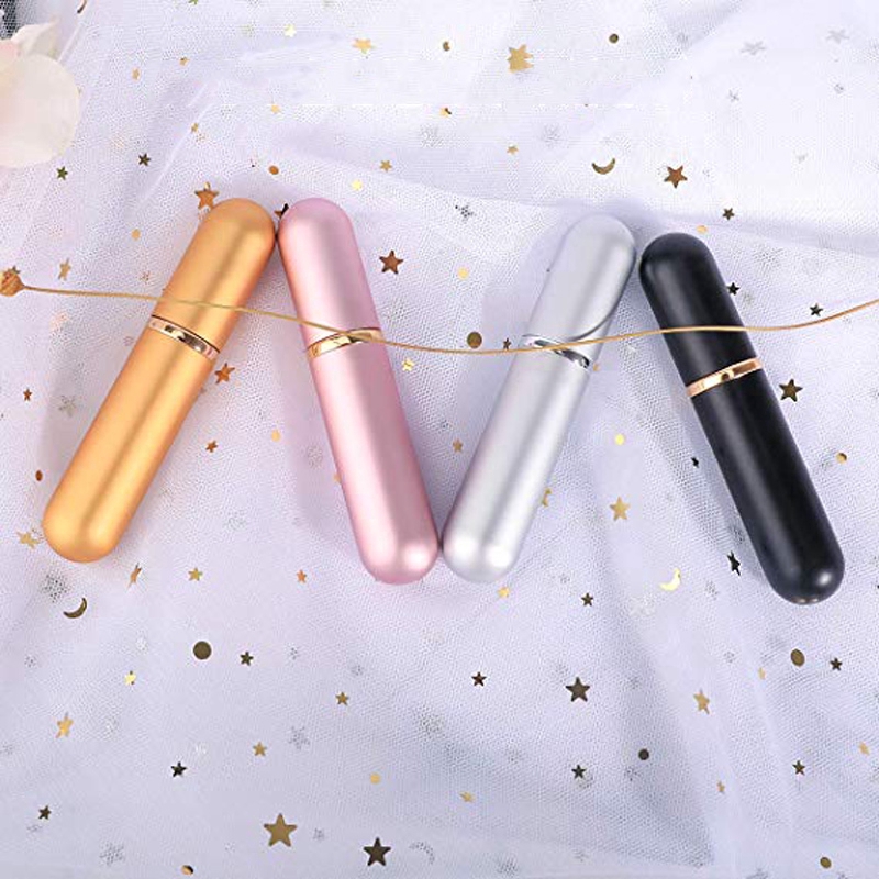 [Hàng mới về] Chai chiết nước hoa 5ml chất liệu kim loại mini tiện lợi dành cho đi du lịch
