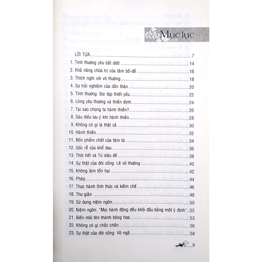 Sách -Tự Tại Giữa Vô Thường - 108 Bài Học Nuôi Dưỡng Lòng Can Đảm Và Tâm Từ Bi (Pema Chodron- Văn Lang)