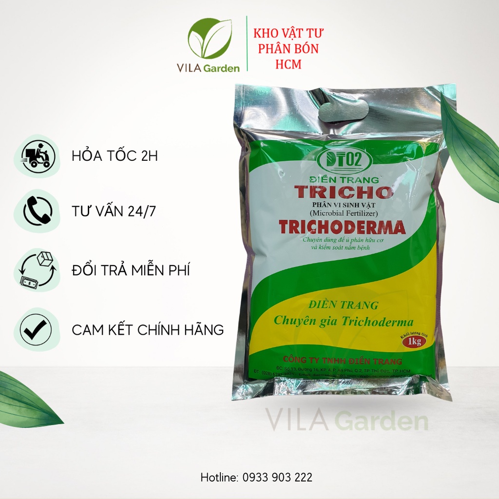 CHẾ PHẨM MEN VI SINH NẤM TRICHODERMA LOẠI 1KG